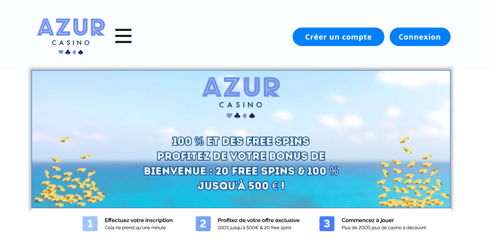 Azur Casino – Expérience méditerranéenne du jeu en ligne